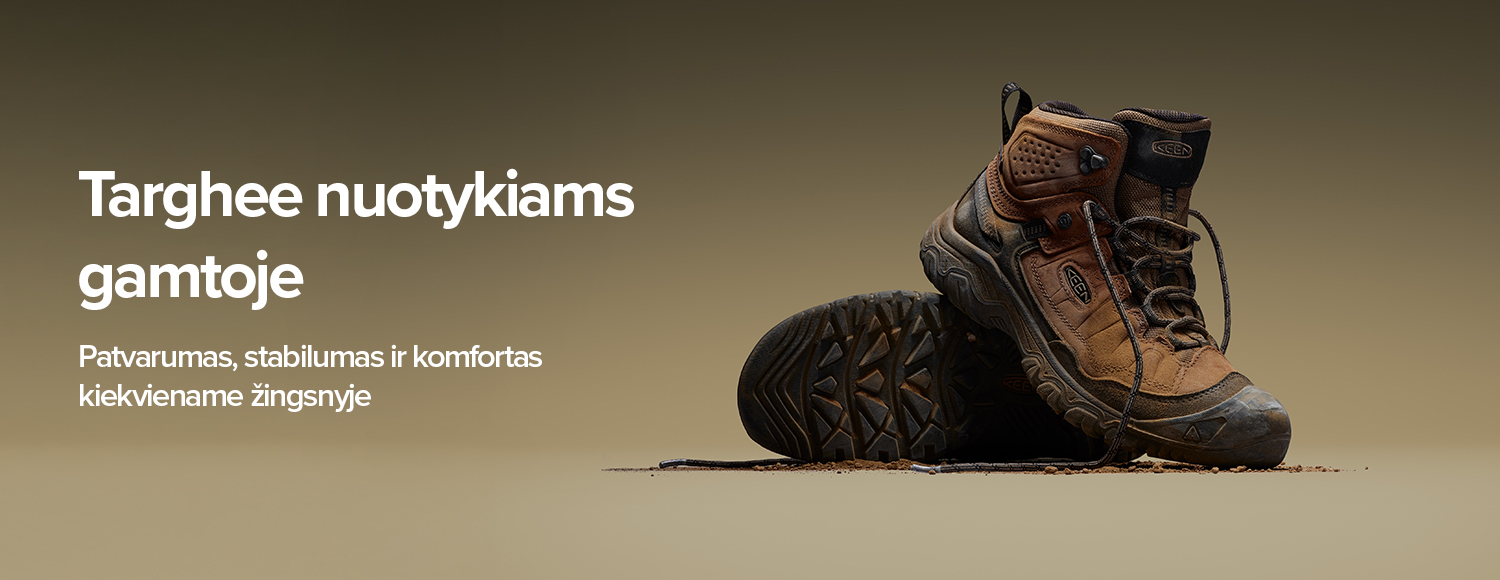 Atraskite Keen Targhee žygio batus &ndash; patogūs, tvirti ir patikimi gamtoje. Greitas pristatymas, 365 d. nemokamas grąžinimas.